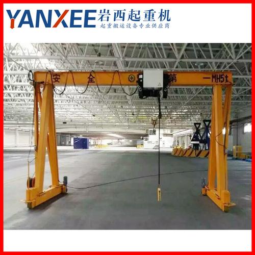 移动小龙门架吊运葫芦可选用手拉葫芦或电动葫芦,产品实用性强.